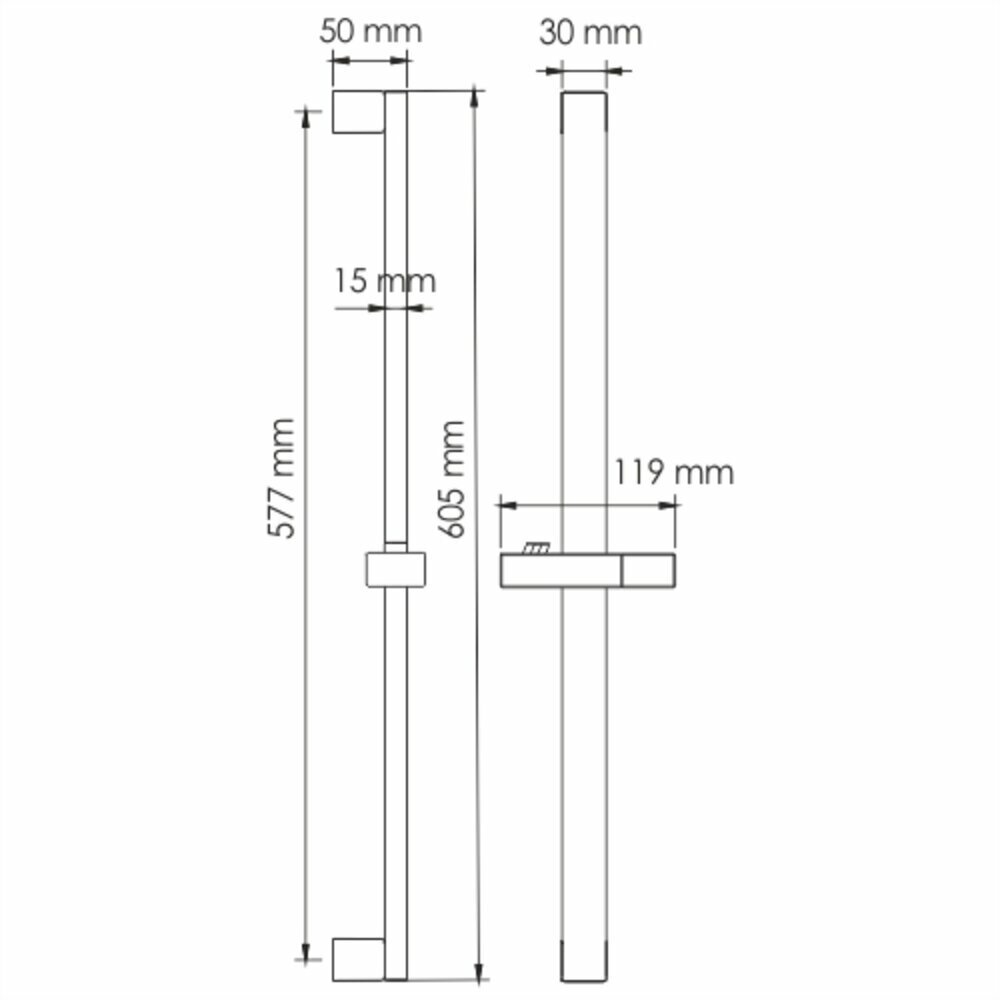 Стойка для душа WasserKraft A123 - фотография № 5