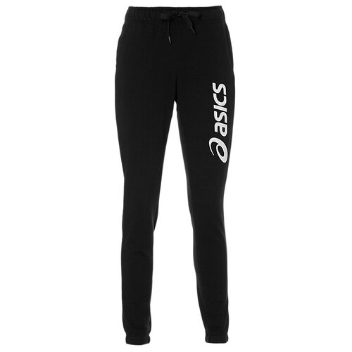 фото Брюки asics big logo sweat pant черный s 2032a982-001