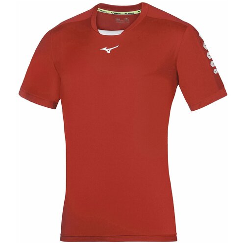 фото Футболка mizuno soukyu shirt размер xxl, 62 красный