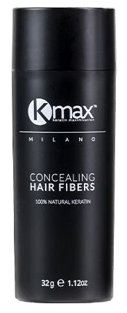 Kmax  Загуститель волос Concealing Hair Fibers, светло-коричневый, 32 г