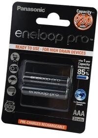 Аккумулятор Panasonic Eneloop BK-4HCDE/2BE 900mAh 2шт AAA