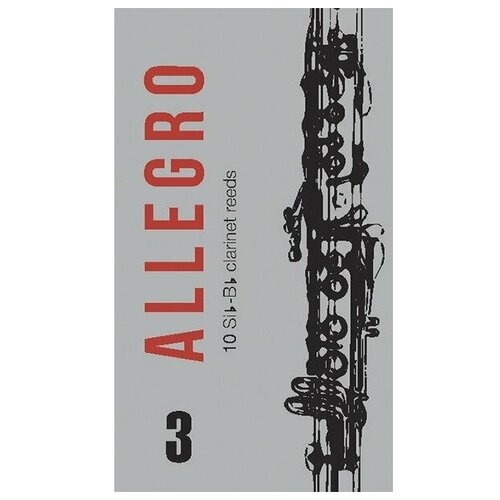 FedotovReeds FR18C004 Allegro Трости для кларнета inB/inA № 3 (10шт)