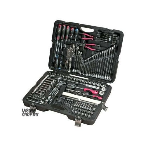 фото Jtc jtch156cb72 набор инструментов 1/4 1/2 6-гранный в кейсе 156 предметов jtc /1 jtc auto tools