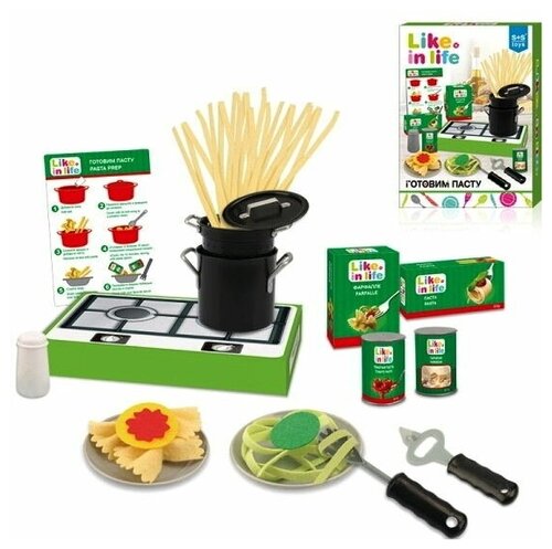 Shenzhen toys Набор Кухня(12 предметов)посуда, продукты в коробке