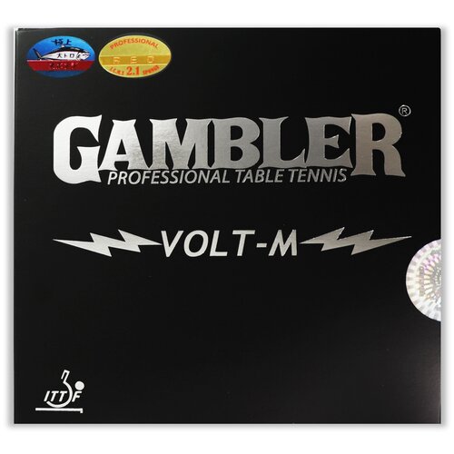 фото Накладка для ракетки gambler volt m 2.1mm black