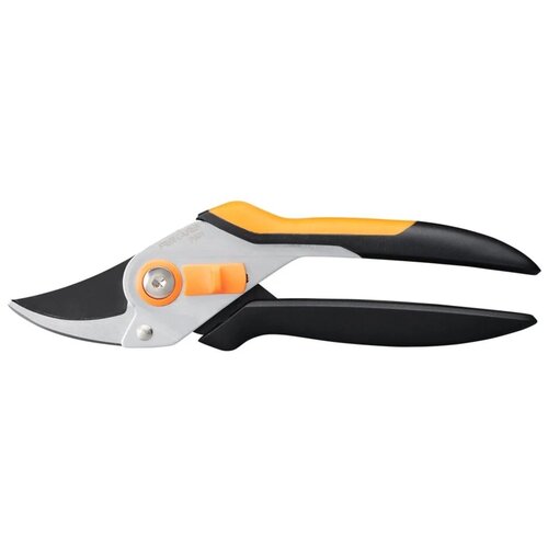 Секатор FISKARS Solid P331 черный/оранжевый секатор fiskars solid p331 черный оранжевый