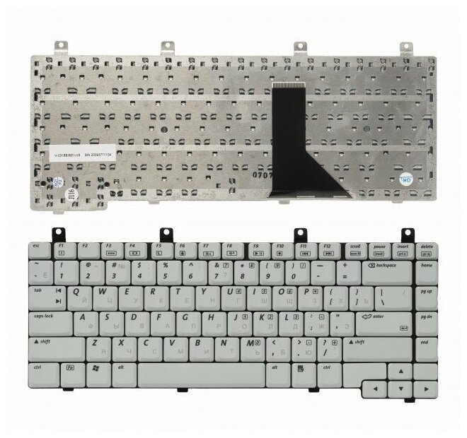 Клавиатура для ноутбука Compaq M2000 V2000 350787-001 1190₽