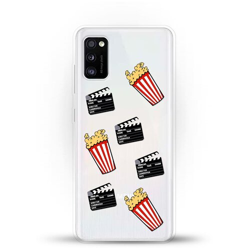 фото Силиконовый чехол movie на samsung galaxy a41 andy & paul