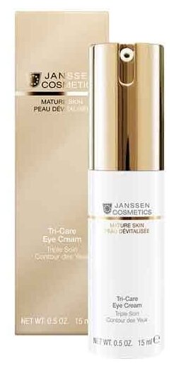 Janssen Cosmetics крем Mature Skin Tri-Care укрепляющий для контура глаз, 15 мл