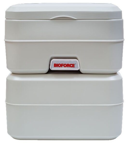 биотуалет пластиковый компактный bioforce compact wc 15-20 - фото №8