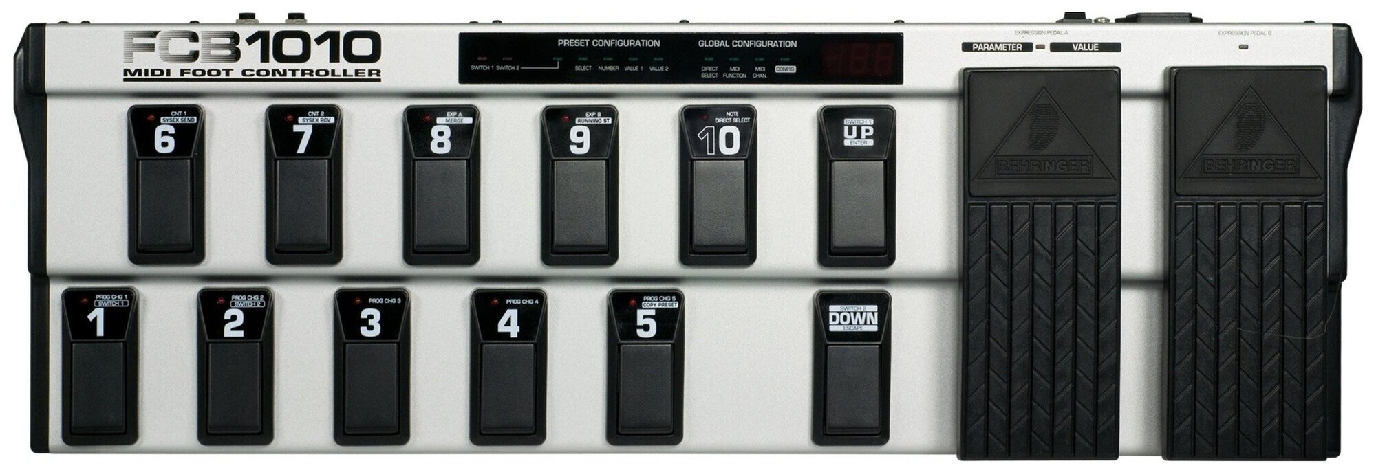 Миди контроллер Behringer FCB 1010 MIDI FOOT CONTROLLER