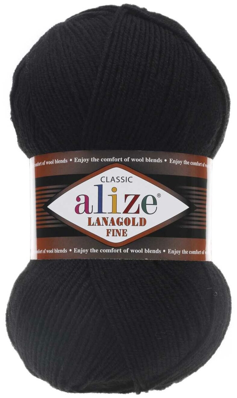  Alize Lanagold Fine  (60), 51%/49%, 390, 100, 5