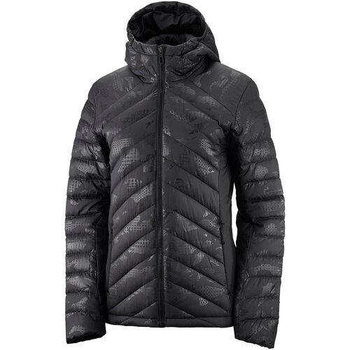 Куртка Salomon Transition Down Hoodie W, размер XL, черный