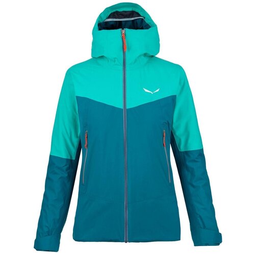 Куртка Для Активного Отдыха Salewa 2019-20 Puez 2 Powertex/Tirolwool® Celliant® 2 Layers Women's Blue/Malta (Eur:42/36)