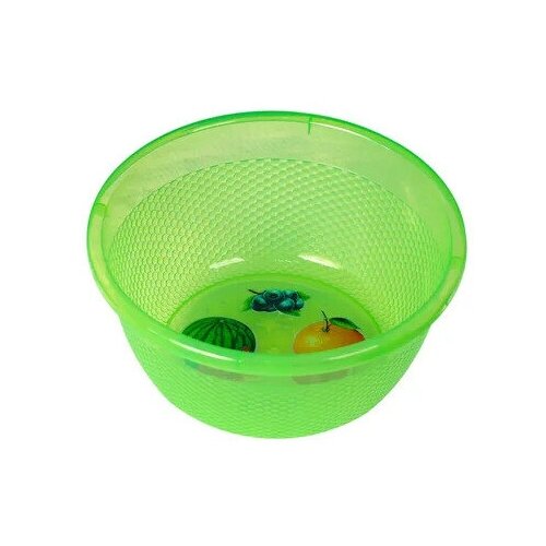 Чаша пластиковая, 1 шт, зеленый, миска для мытья фруктов и овощей, контейнер для кухни, 5 л