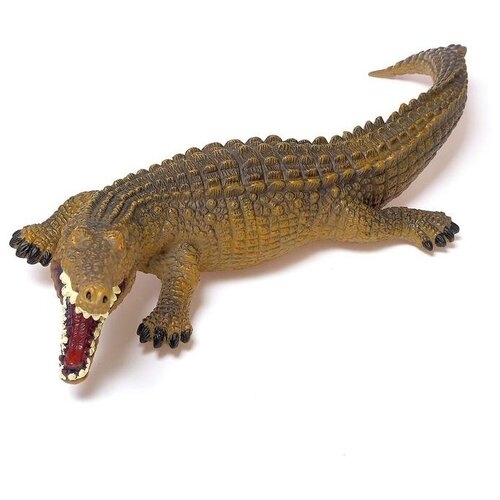 Фигурка животного Нильский крокодил, длина 48 см Зоомир 5155923 .