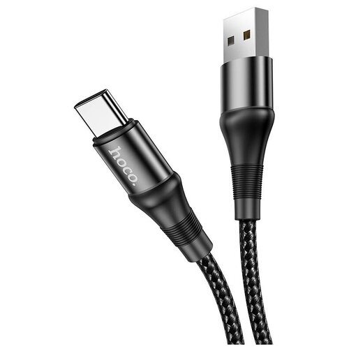 Кабель Hoco X50 USB - Type-C, 1 м, 1 шт., black кабель hoco x50 usb type c 1 м 1 шт black