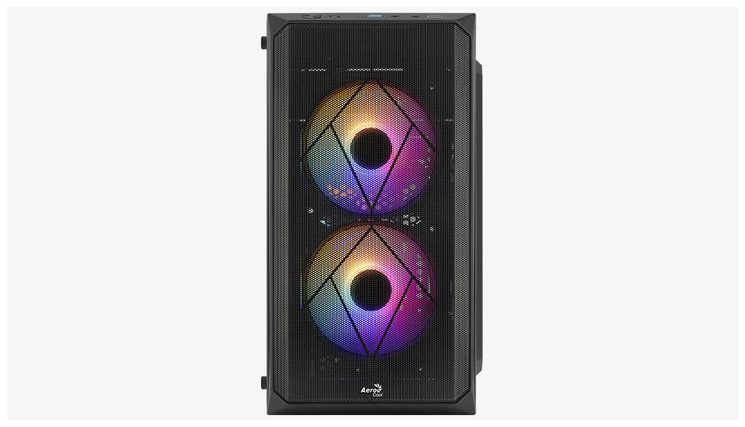 Корпус mATX AEROCOOL , Mini-Tower, без БП, черный - фото №3