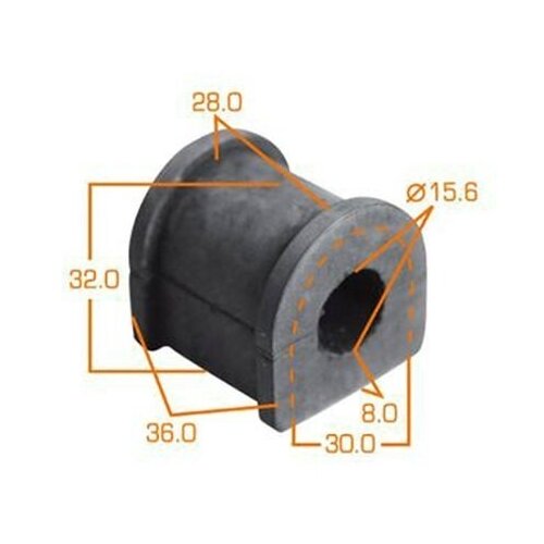 фото Втулка стабилизатора задней подвески camry 2006-2017/es v 2006-2012 masuma