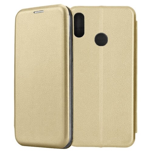 Чехол-книжка Fashion Case для Huawei Honor 10 Lite золотой