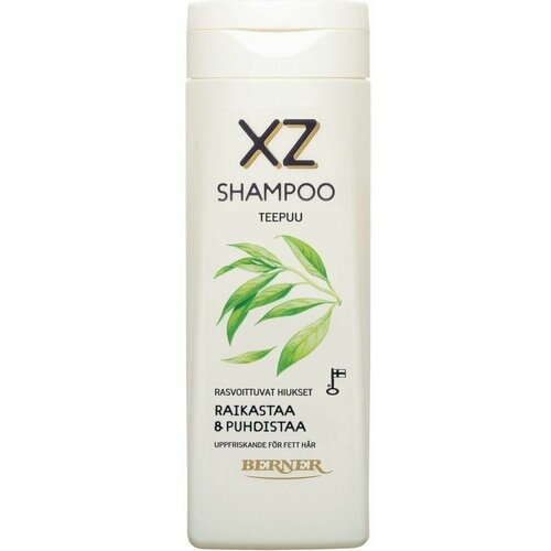 Шампунь XZ с чайным деревом для жирных волос 250 мл (из Финляндии)