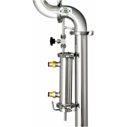 Самогонный аппарат Добрый Жар Люкс с узлом отбора по жидкости на 40 литров съемный ТЭН 3434000₽