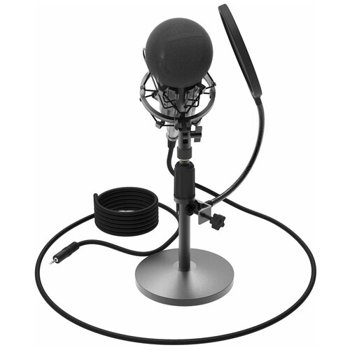 Игровой микрофон для компьютера Ritmix RDM-175 Black 783700₽