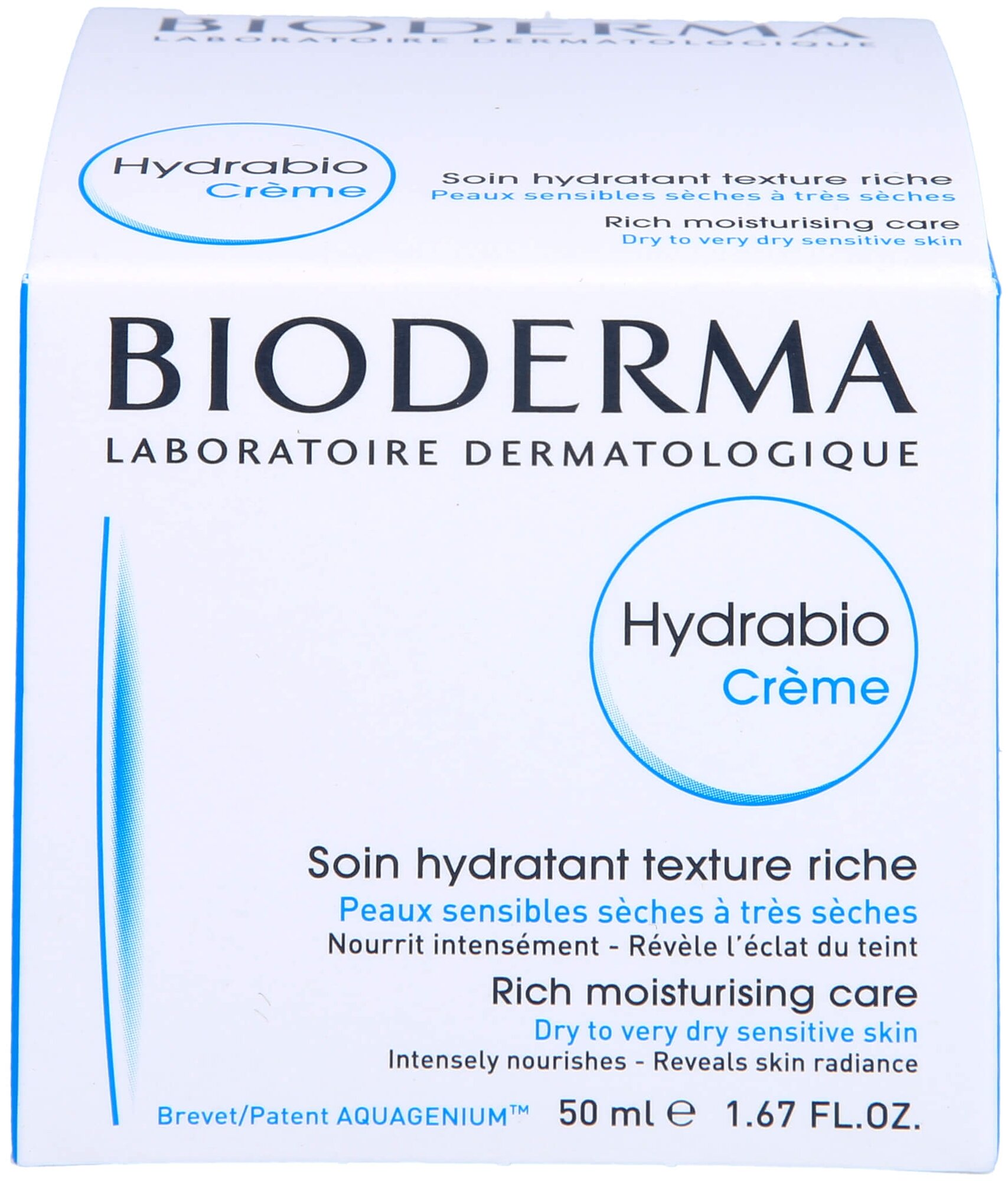 Bioderma Гидрабио Увлажняющий крем с насыщенной текстурой 50 мл (Bioderma, ) - фото №2