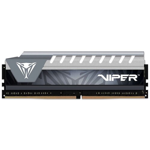 Модуль памяти Patriot DDR4 Viper ELITE 4GB 2666MHz CL16 UDIMM PVE44G266C6GY 407200₽