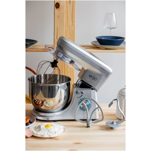 Миксер планетарный MOJO SM-475, объем чаши 7 л, мощ. 1400 Вт,