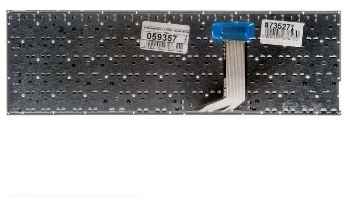 Клавиатура keyboard OKNBO-6122US0Q для ноутбука Asus X756U X756UQ X756UV X756U X756 P756 P756U черная без рамки горизонтальный Enter