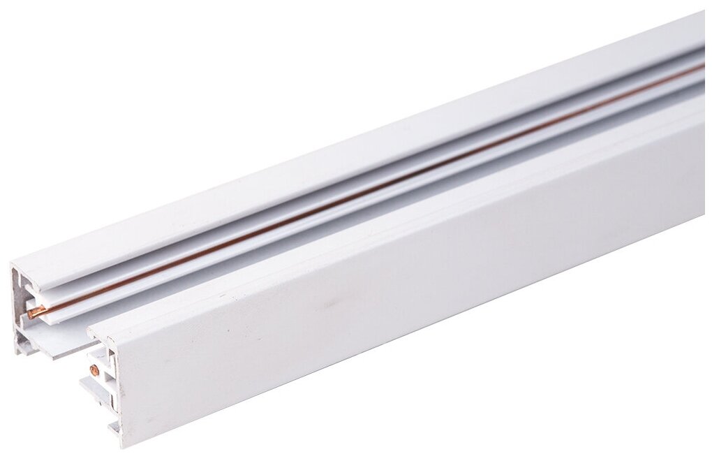 Шинопровод накладной однофазный Elektrostandard Track Rail WH Surface 85081/00, цвет белый, 3 м.