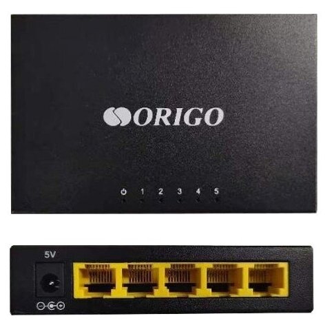 Коммутатор ORIGO OS1205/A1A 5 port 10/100 Мбит/с
