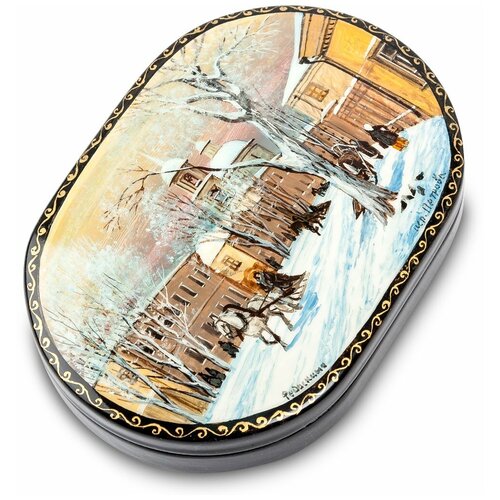 Шкатулка Вечерняя Москва (ручная работа)