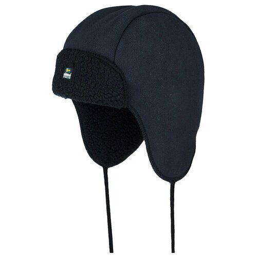 Шапка ушанка Satila, размер 60, черный шапка ушанка satila размер 60 черный