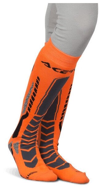 Носки Для мотоцикла высокие Acerbis MX PRO Black/Orange, S/M (р.34-41)