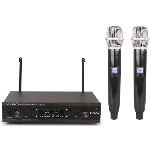 Радиосистема на два микрофона Enbao MD-3200 радиосистема на два микрофона enbao sg 922bp