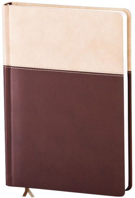 Infolio AZ353/brown Ежедневник, недатированный, 140х200 мм, 320 стр., Коллекция "Patchwork". к