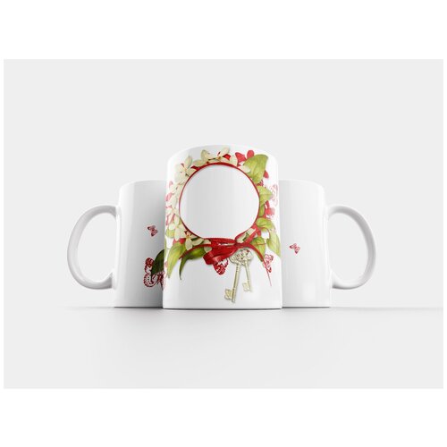 фото Кружка "рамка, фоторамка, весна" 320 мл lotsprints