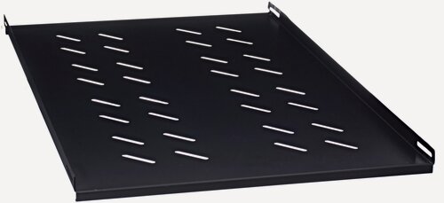 Изображение товара Полка стационарная (47*74.5 см) для телекоммуникационных шкафов и монтажных стоек, черная, WT-2077D BLACK