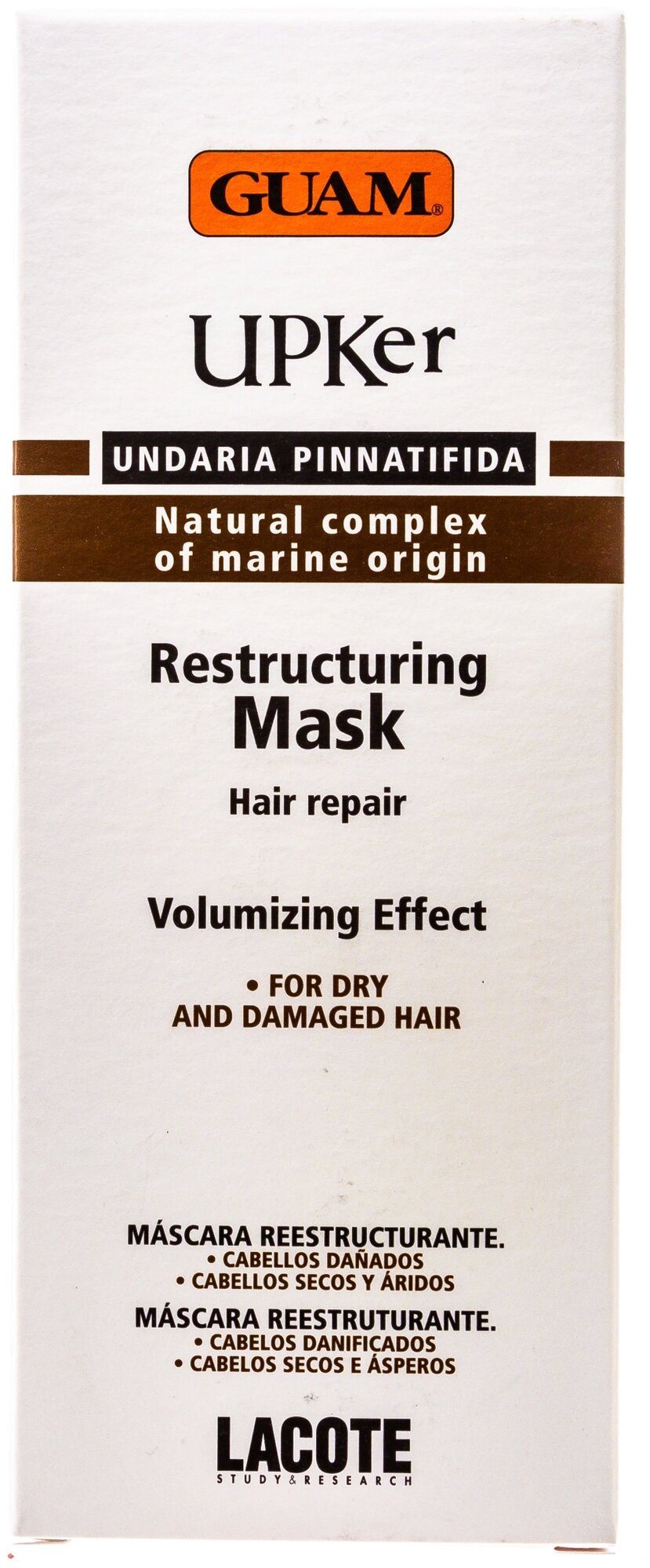 Guam Маска для восстановления сухих секущихся волос 150 мл (Guam, ) - фото №3