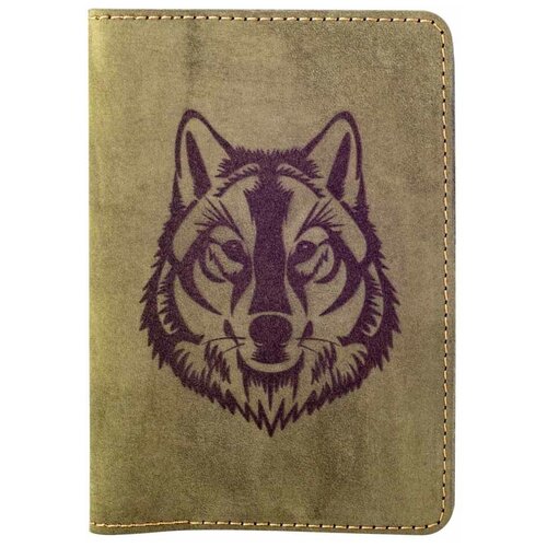 Обложка для паспорта BEREGY, зеленый