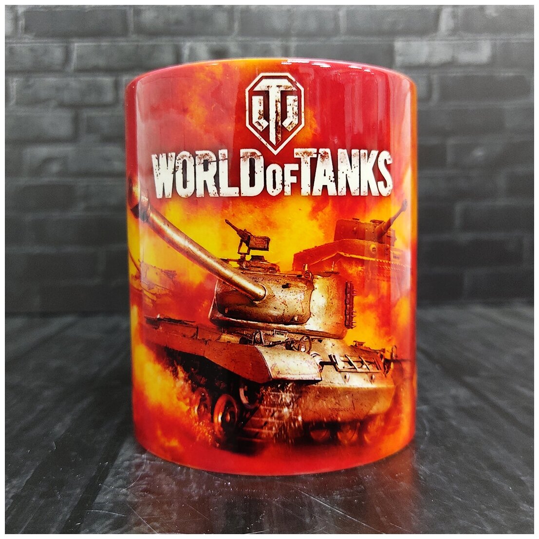 Кружка World of Tanks, танки, подарок на 23 февраля