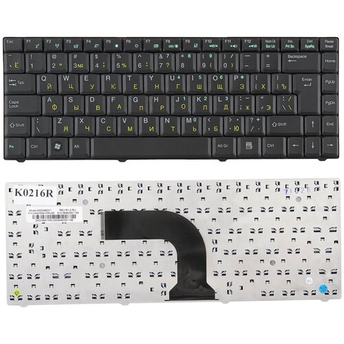 Клавиатура для ноутбука Asus C90, Z37, Z97, Z98 черная