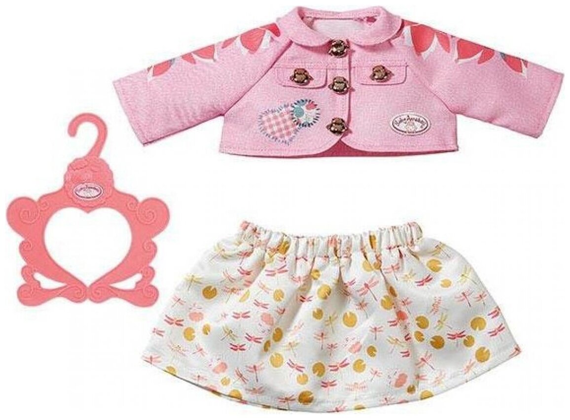 Zapf Creation Baby Annabell Одежда для девочки, для куклы 43 см 703-069