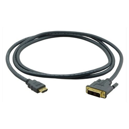 Кабель HDMI-DVI Kramer C-HM/DM-10 3.0m kramer c hm dm 10 кабель hdmi dvi вилка вилка 3 метра