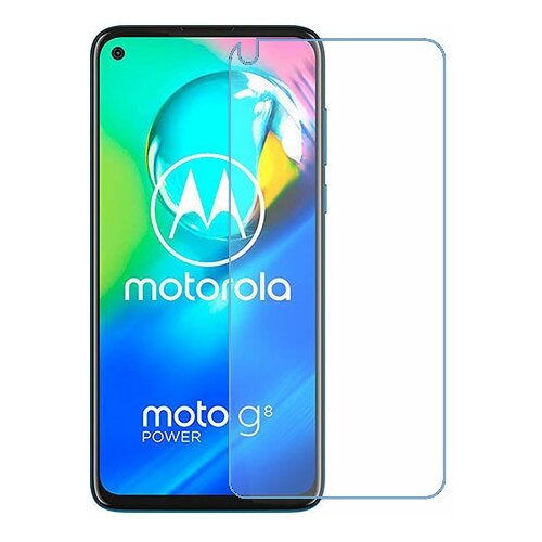 Motorola Moto G8 Power защитный экран из нано стекла 9H одна штука