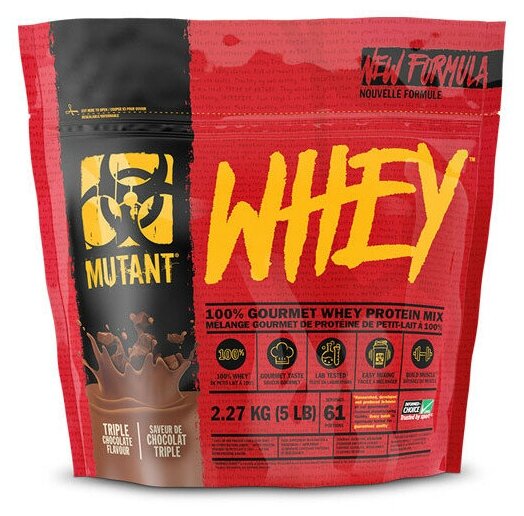 Mutant Whey PVL (2,27 кг) - Клубничный Крем