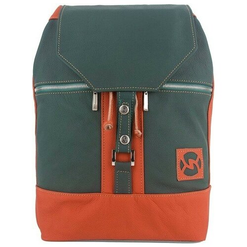 фото Рюкзак sofitone rm 002 c7-b4 зеленый-терракот