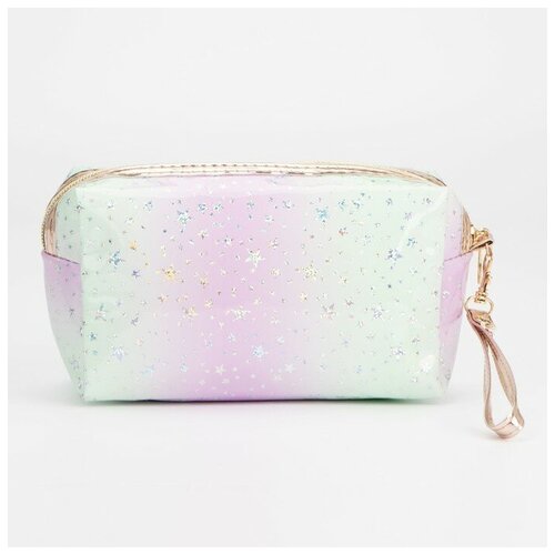 фото Косметичка на молнии, цвет зелёный wow brand